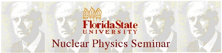 Florida State Nuclear Physics Seminar